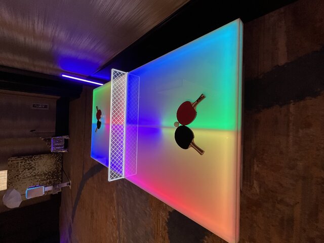 LED Ping Pong Table