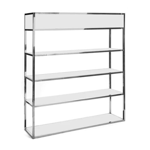 Bar Back- Essex Collection - Silver Frame