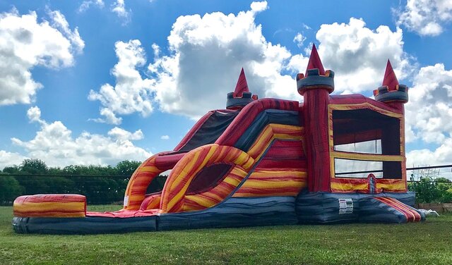Bounce House with Slide Rentals in Mansfield